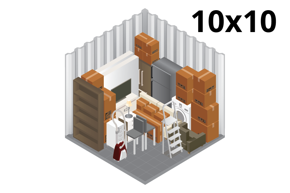 10X10 Self Storage Unit