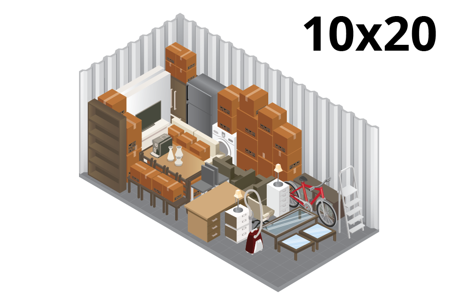 10X20 Self Storage Unit