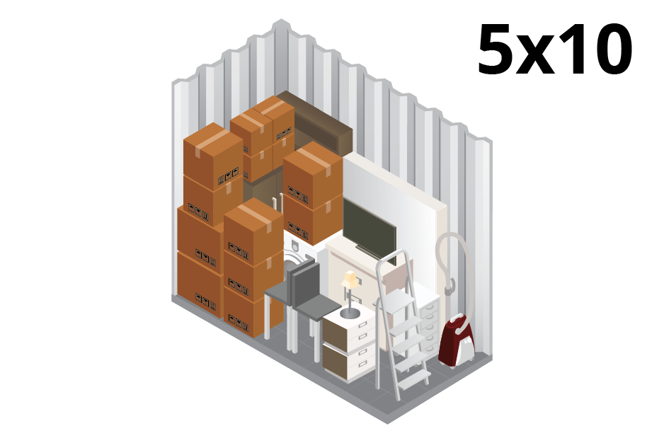 5 x 10 Climate Controlled Storage