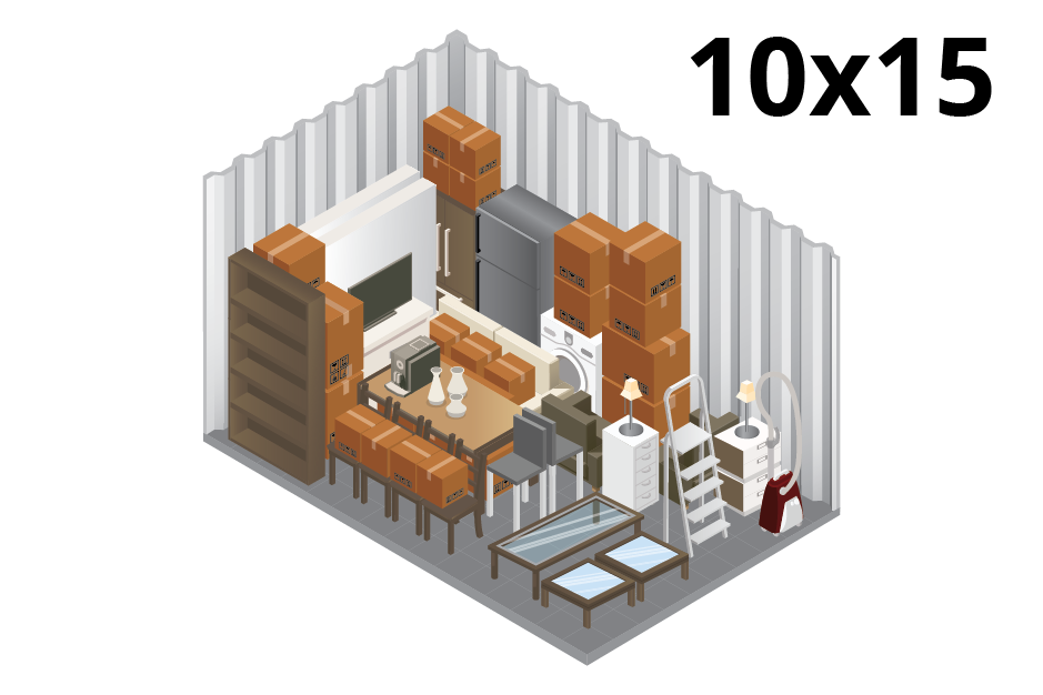 10 x 15 Drive Up Storage