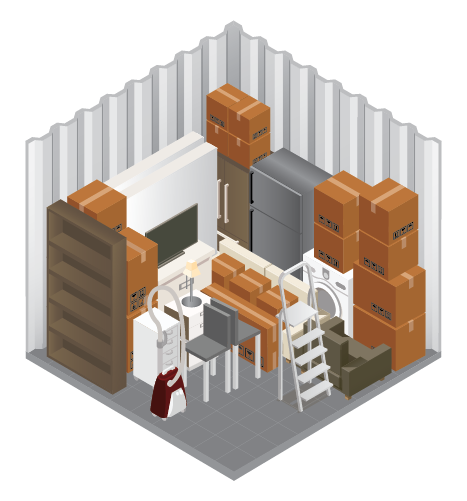 3D-Storage-Units_v2-10x10 10x10 storage size unit