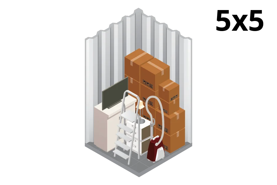 5 x 5 Climate Controlled Storage