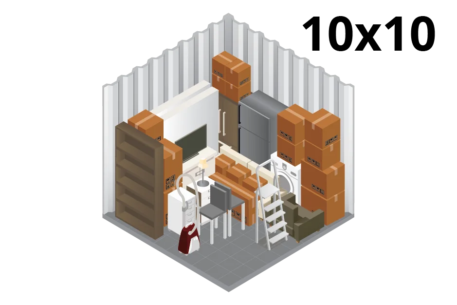 10 x 10 Climate Controlled Storage