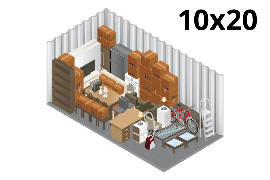 10 x 20 Climate Controlled Storage